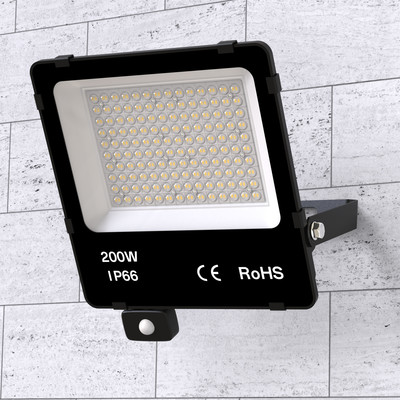 200W LED Auenstrahler 6000K 30.000lm 90 CRI80 PIR BWM