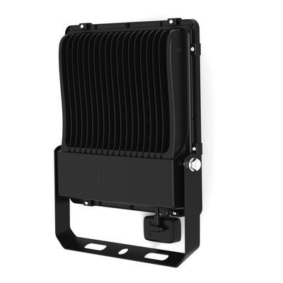 150W Outdoor LED Floodlight 6000K ? 22,500 lm, 90�, CRI80, PIR Motion Sensor