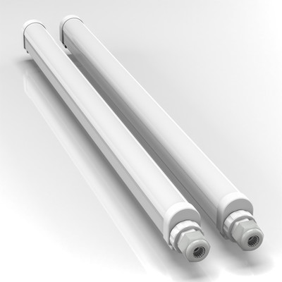 Feuchtraumleuchte TR1 60cm 18W 140lm/W 6000K Single-End