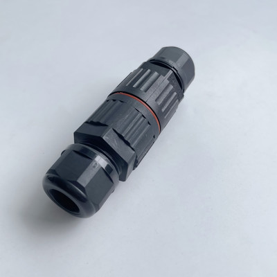 IP68 Waterproof Cable Connector ? 3-Pin Lever Clamp, 32A, PA66