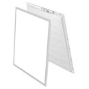 Back-Lit LED Panel 620x620mm 18-25W CRI>80 200lm/W UGR<19
