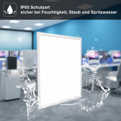 IP65 LED Edge-Lit Panel 60x60 cm 36W