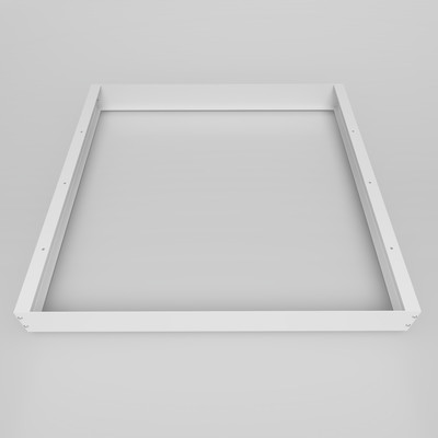 Aufbaurahmen 68mm wei� f�r Back-Lit LED Panel 60x60cm