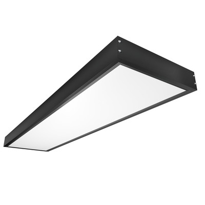 Aufbaurahmen 68 mm schwarz f�r Back-Lit LED Panel 120x30 cm