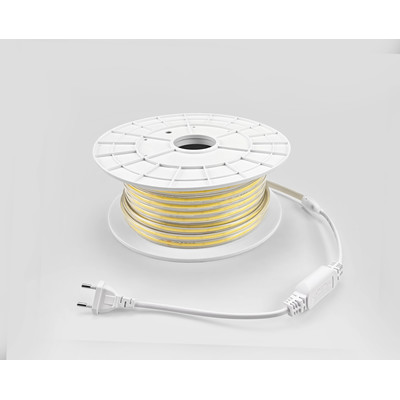 230V COB LED-Streifen 50m IP65 10W/m 1000lm/m 3000K