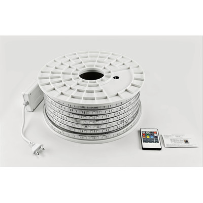 230V SMD RGB LED-Streifen 50m 60 LEDs/m IP65 12W/m Farbauswahl
