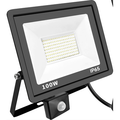 LED Strahler D6 mit Infrarot-Bewegungssensor 120� IP66 100W