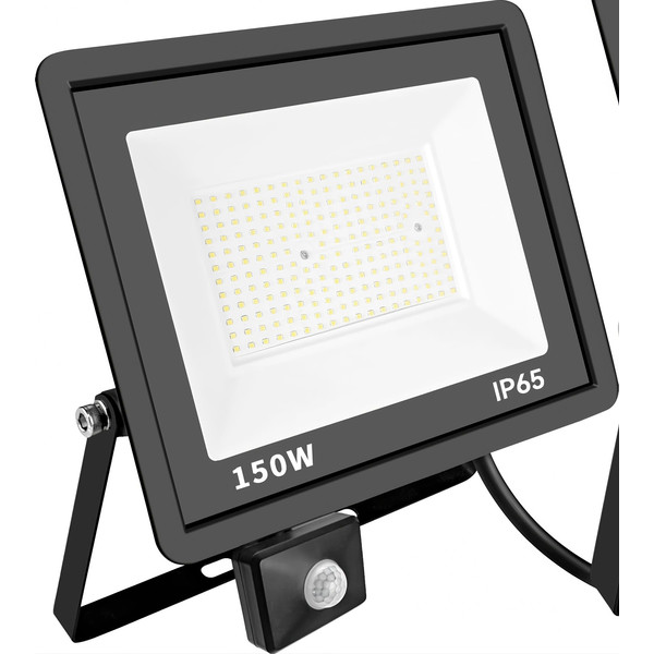 LED spotlight D6 with infrared motion sensor 120� IP66 150W 4000K