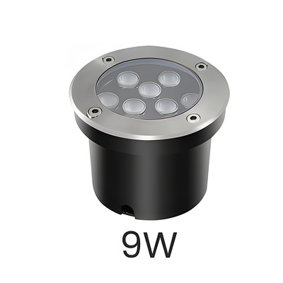 LED Bodeneinbaustrahler 9W IP67 24V 3000/4000K 304 Edelstahl