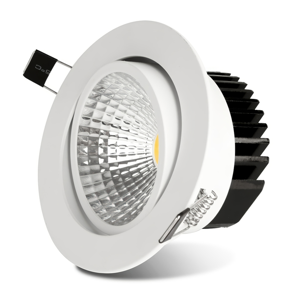 LED-Einbaustrahler COB LED 7W dimmbar� 60� Ra>80 � IP40 6000K
