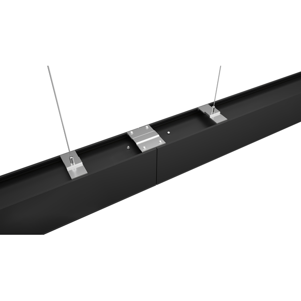 LED-Linearleuchte 18W 60cm 120� schwarz 6000K