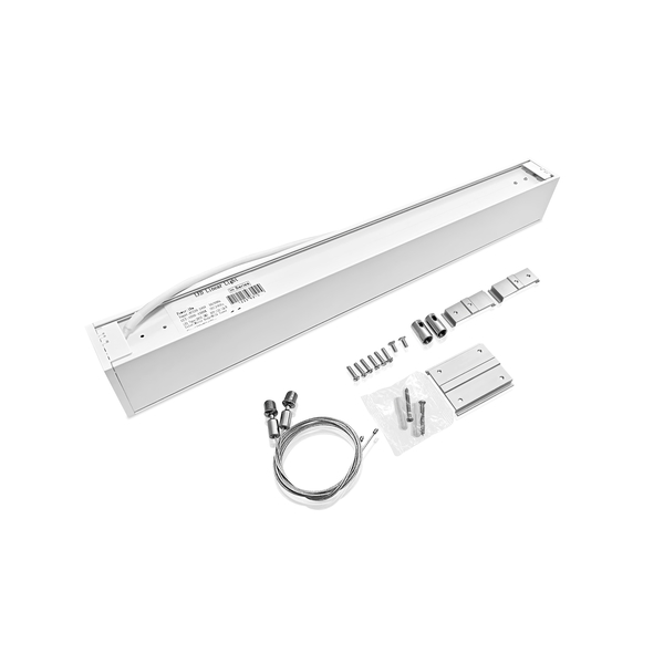 LED linear luminaire 18W 60cm 120� white 6000K