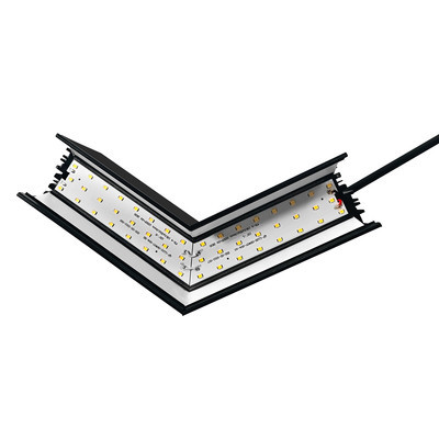 L-Verbinder 120� f�r LED-Linearleuchte 8W 3000K/4000K/6000K schwarz