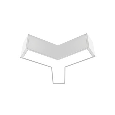 Y-Verbinder 120� f�r LED-Linearleuchte 10W 3000K/4000K/6000K wei�