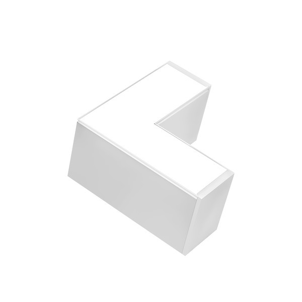 L-connector 90� for LED linear light 8W white 6000K