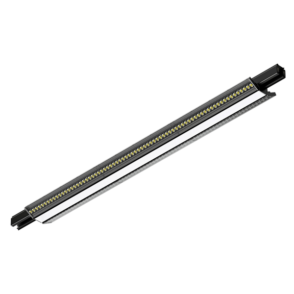 LED VU3-Linearleuchte schwenkbar 90cm schwarz 145lm CRI>80 5000K