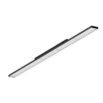 LED VU1 linear light 30� adjustable 1438mm black 160lm CRI>80