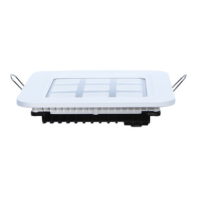 LED Einbauspot Square Wei 9W 127x127mm 120 Bridgelux LEDs 4000K