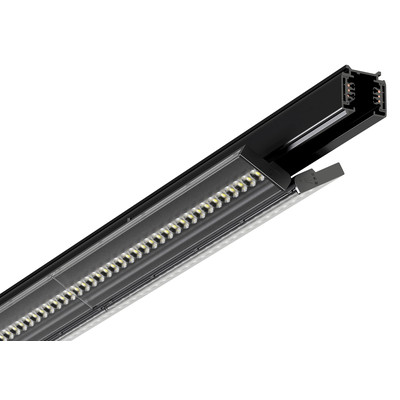 LED VU2-Linearleuchte 30�x90� V-schwenkbar 600mm schwarz 150lm CRI>80