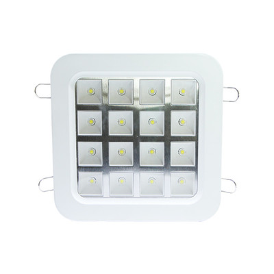 LED Einbauspot Square Weiß 16W 152x152mm 120° Bridgelux LEDs 5500K