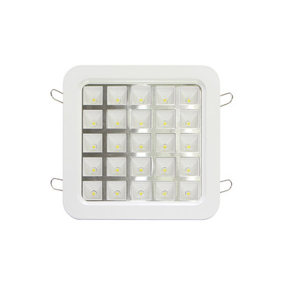 LED Einbauspot Square Weiß 25W 185x185mm 120° Bridgelux LEDs