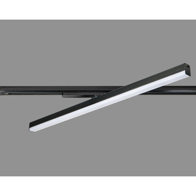 LED Linearleuchte 3-Phasen 30W 100cm 3300 Lumen schwarz