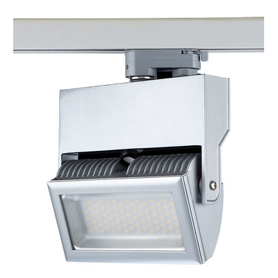 LED Breitstrahler 3-Phasen 20W 2200 Lumen silber 120 3000K