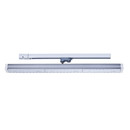 LED Linearleuchte Lens 3-Phasen 30W 60cm 3900 Lumen silber