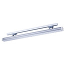 LED Linearleuchte Lens 3-Phasen 60W 120cm 7800 Lumen silber