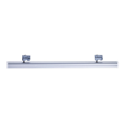 LED Linearleuchte Lens 3-Phasen 80W 120cm 5000K 90 silber