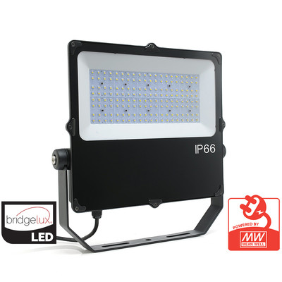 150W Extreme LED Floodlight 5700K ? 28,500 lm, Bridgelux LEDs, Meanwell Driver
