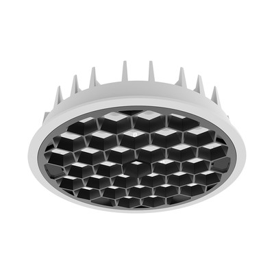 LED Comb Line Einbaustrahler 18W 60  160mm wei OSRAM Netzteil 3000 K