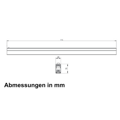 LED Pendelleuchte 40W 2.4 G Dimmbar + 2700K bis 6500K UGR<19 schwarz