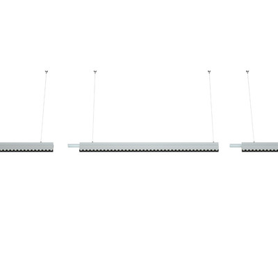 LED Pendelleuchte verbindbar 40W 2.4G Dimmbar + 2700K- 6500K UGR<19 wei