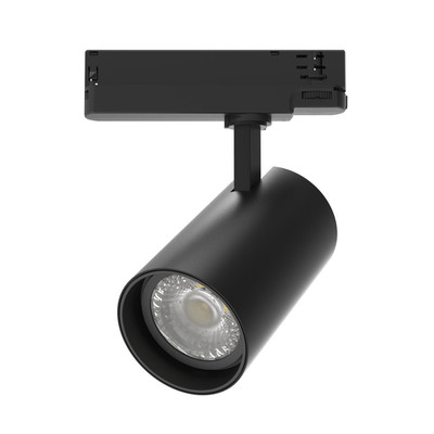 LED Schienenstrahler Spot schwarz 10W Phillips LED & Netzteil 3000K