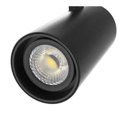 LED Schienenstrahler Spot schwarz 10W Phillips LED & Netzteil 3000K