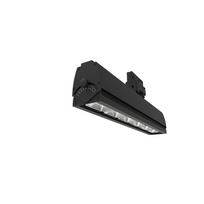 LED Strahler BrickR35 schwarz 100° Dimmbar 54W